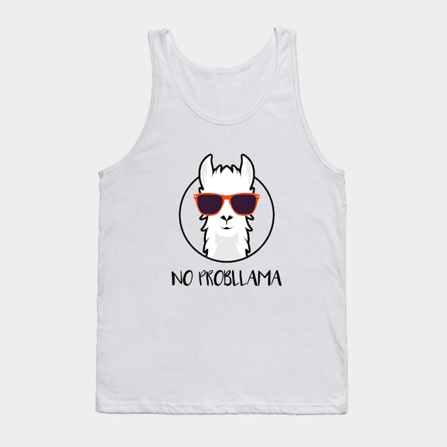 No Probllama Tank Top by NotoriousMedia